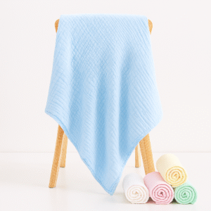 Premium Baby Bath Towel 105cm × 105cm | Ultra-Soft, Quick-Dry, Absorbent Hooded Towel for Newborns & Toddlers – Nanhaa Wear