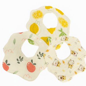 Newborn Feeding Muslin Bibs