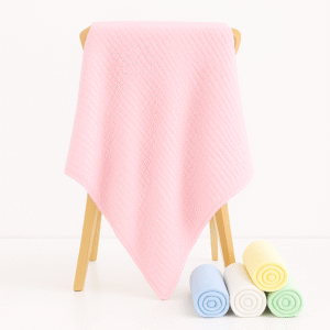 Premium Baby Bath Towel 105cm × 105cm | Ultra-Soft, Quick-Dry, Absorbent Hooded Towel for Newborns & Toddlers – Nanhaa Wear