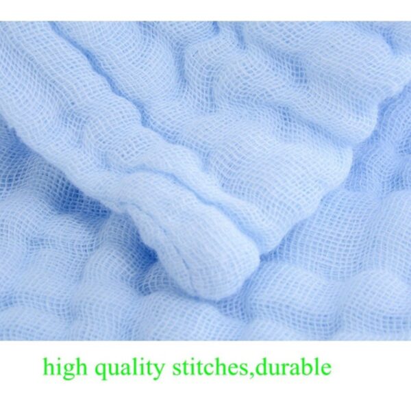 Cotton Soft Muslin 25*25cm Baby Face Napkeen Solid Colour - Image 14