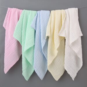 Baby Super Soft Absorbent Muslin 6 Layer Bath Towel | 100X100 CM |
