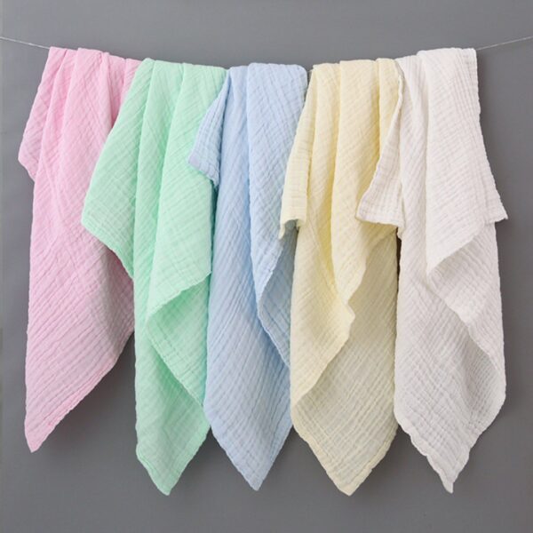 Baby Super Soft Absorbent Muslin 6 Layer Bath Towel | 100X100 CM |