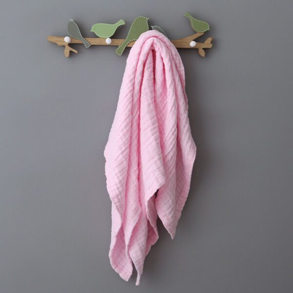 Baby Super Soft Absorbent Muslin 6 Layer Bath Towel | 100X100 CM | - Image 5