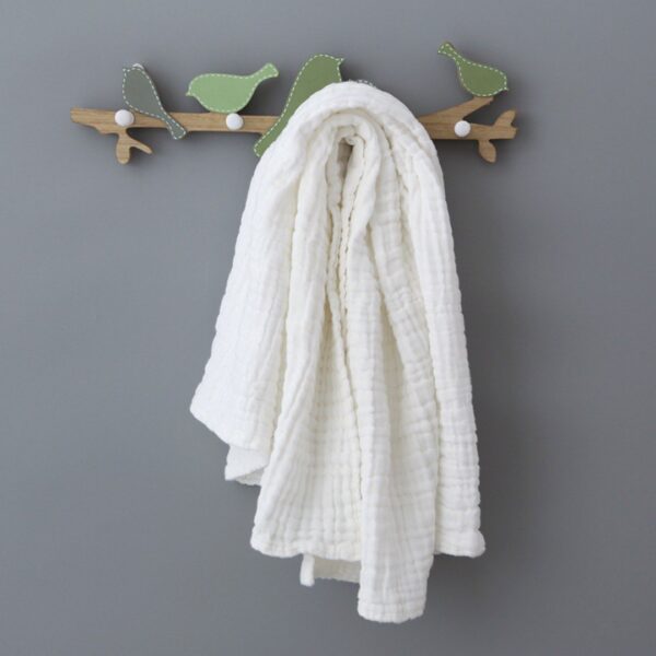 Baby Super Soft Absorbent Muslin 6 Layer Bath Towel | 100X100 CM | - Image 4