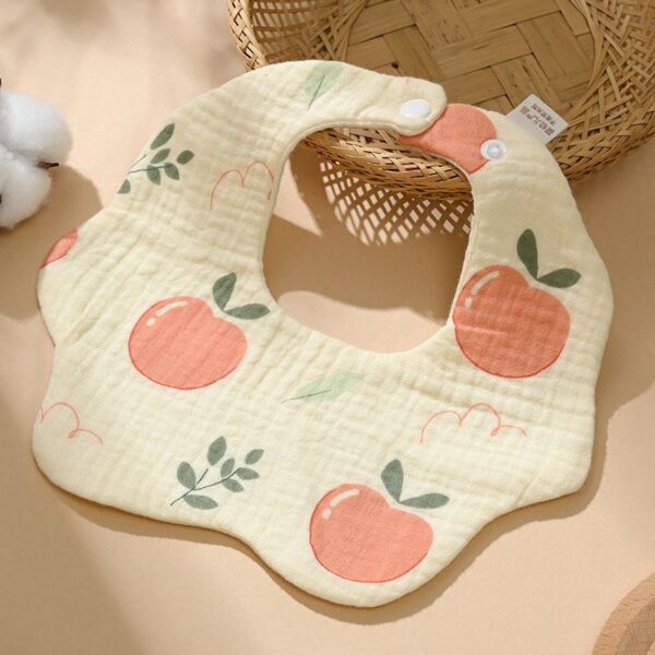 Newborn Feeding Muslin Bibs - Image 4