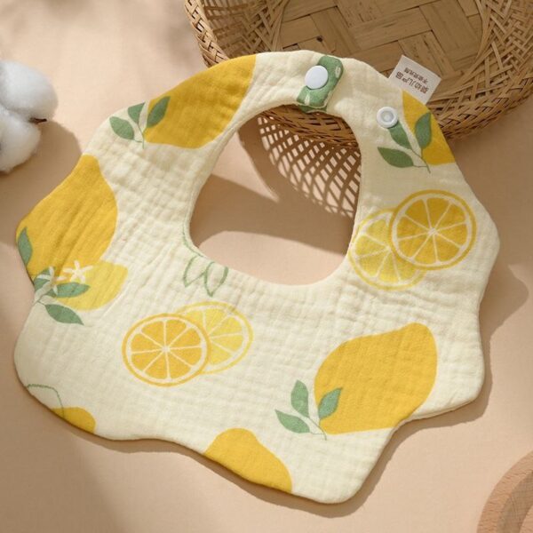Newborn Feeding Muslin Bibs - Image 3