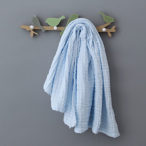 Baby Super Soft Absorbent Muslin 6 Layer Bath Towel | 100X100 CM | - Image 2