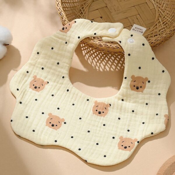 Newborn Feeding Muslin Bibs - Image 2