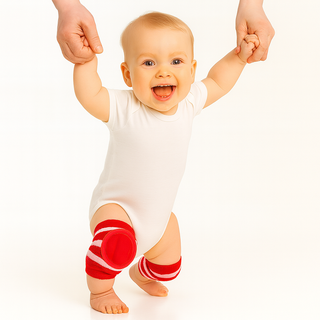 Premium Baby Stripe Knee Pads – Soft, Stretchable & Anti-Slip Protection | Nanhaa Wear - Image 5