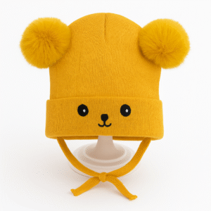 Ultra-Soft Baby Woolen Cap | Warm & Cozy Winter Hat with Cute Design | Newborn to 12 Months | Nanhaa Wear