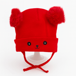 Ultra-Soft Baby Woolen Cap | Warm & Cozy Winter Hat with Cute Design | Newborn to 12 Months | Nanhaa Wear