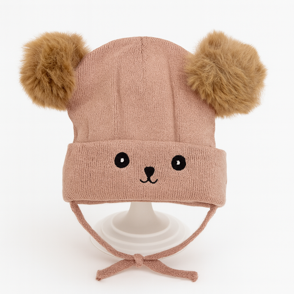 Ultra-Soft Baby Woolen Cap | Warm & Cozy Winter Hat with Cute Design | Newborn to 12 Months | Nanhaa Wear