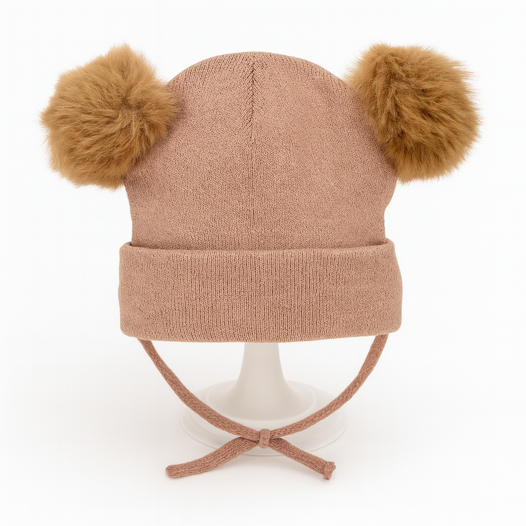 Ultra-Soft Baby Woolen Cap | Warm & Cozy Winter Hat with Cute Design | Newborn to 12 Months | Nanhaa Wear - Image 3